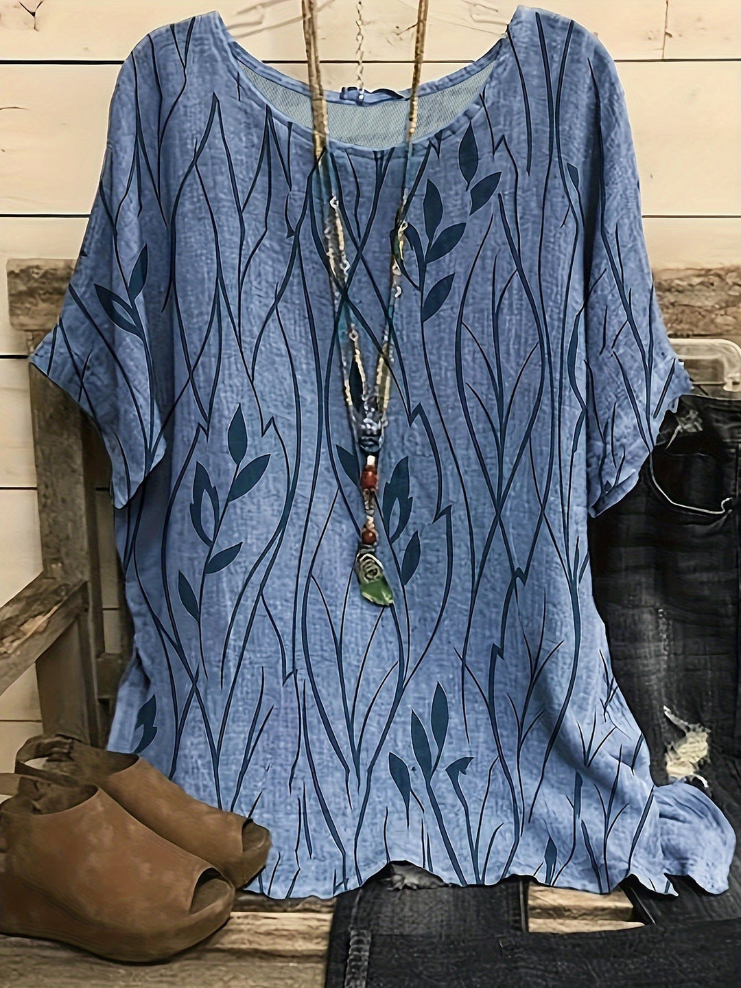 JOPA - TUMMY-COVERING VINTAGE SHIRT