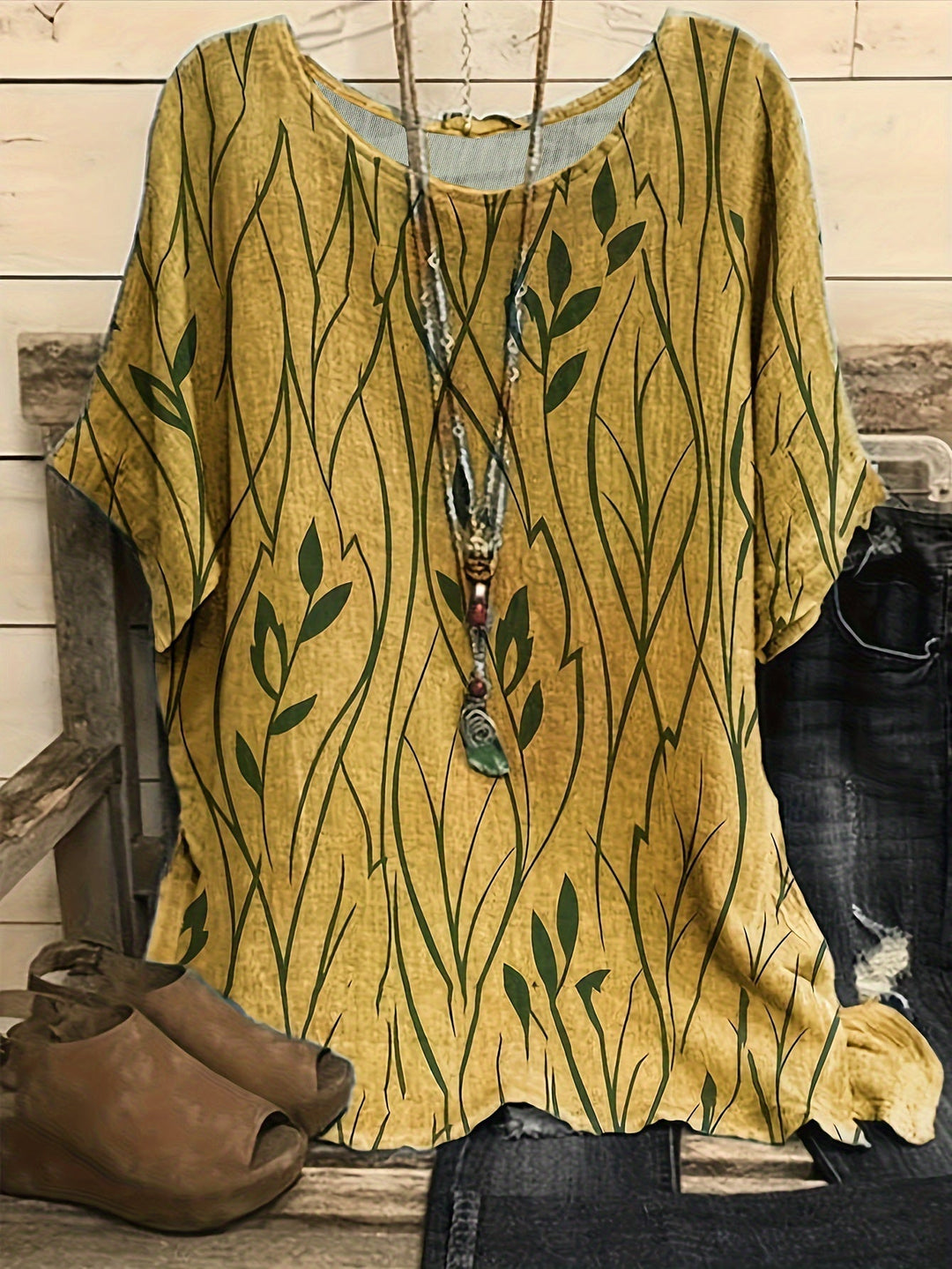 JOPA - TUMMY-COVERING VINTAGE SHIRT